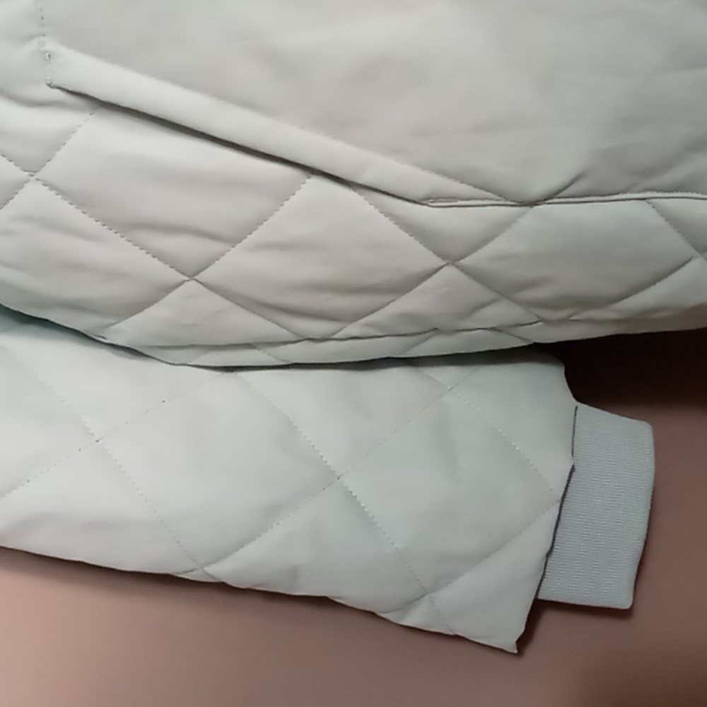 Universal Threads Mint Green Full Zip/Snap Puffer… - image 5